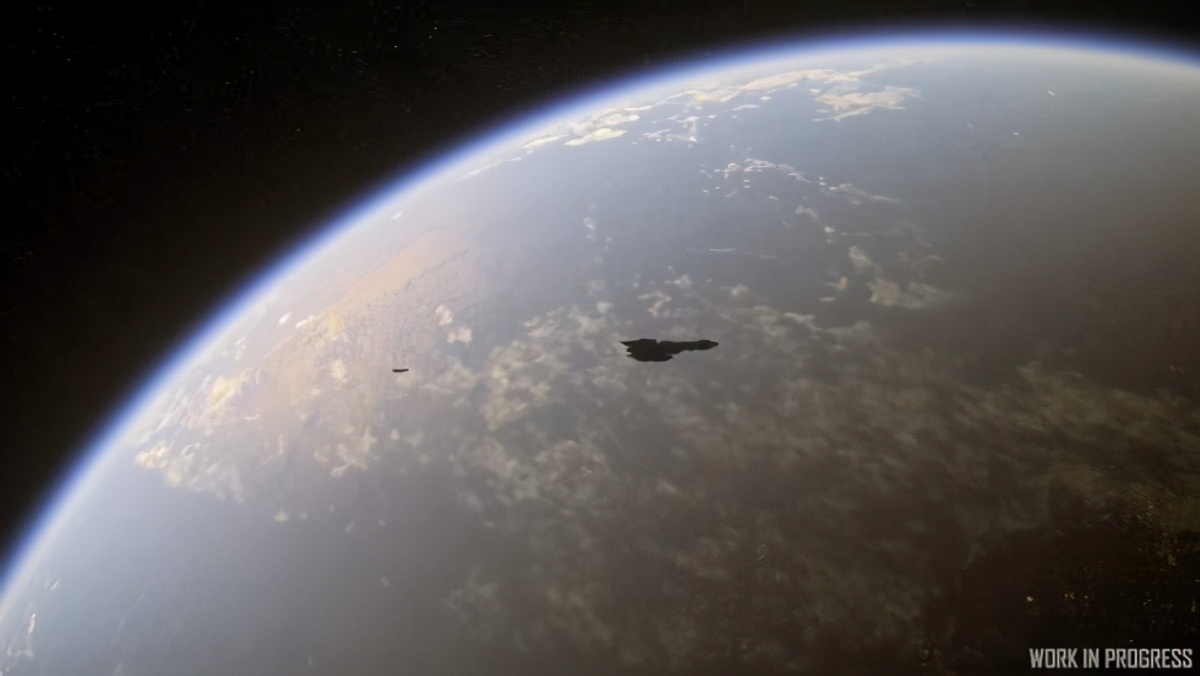 《星际公民》飞船停泊等功能演示 宇宙中两船精密对接