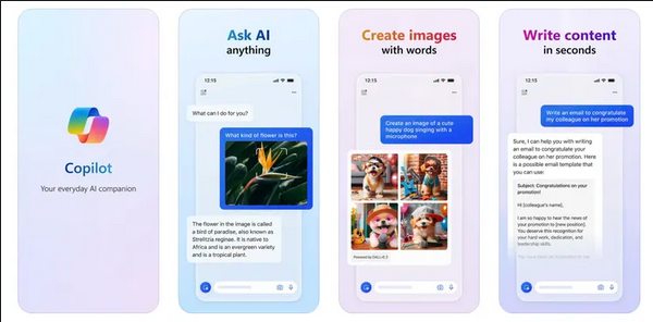 微软AI聊天机器人Copilot应用现已登陆iOS