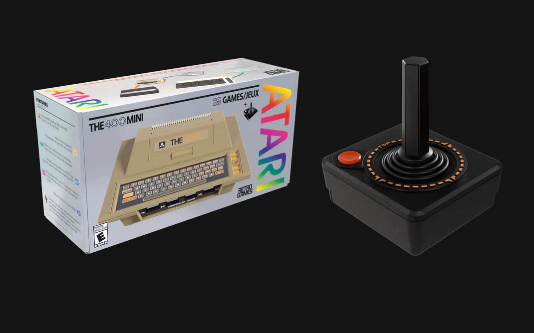 经典《Atari 400 Mini》复刻主机公开 预定三月北美发售