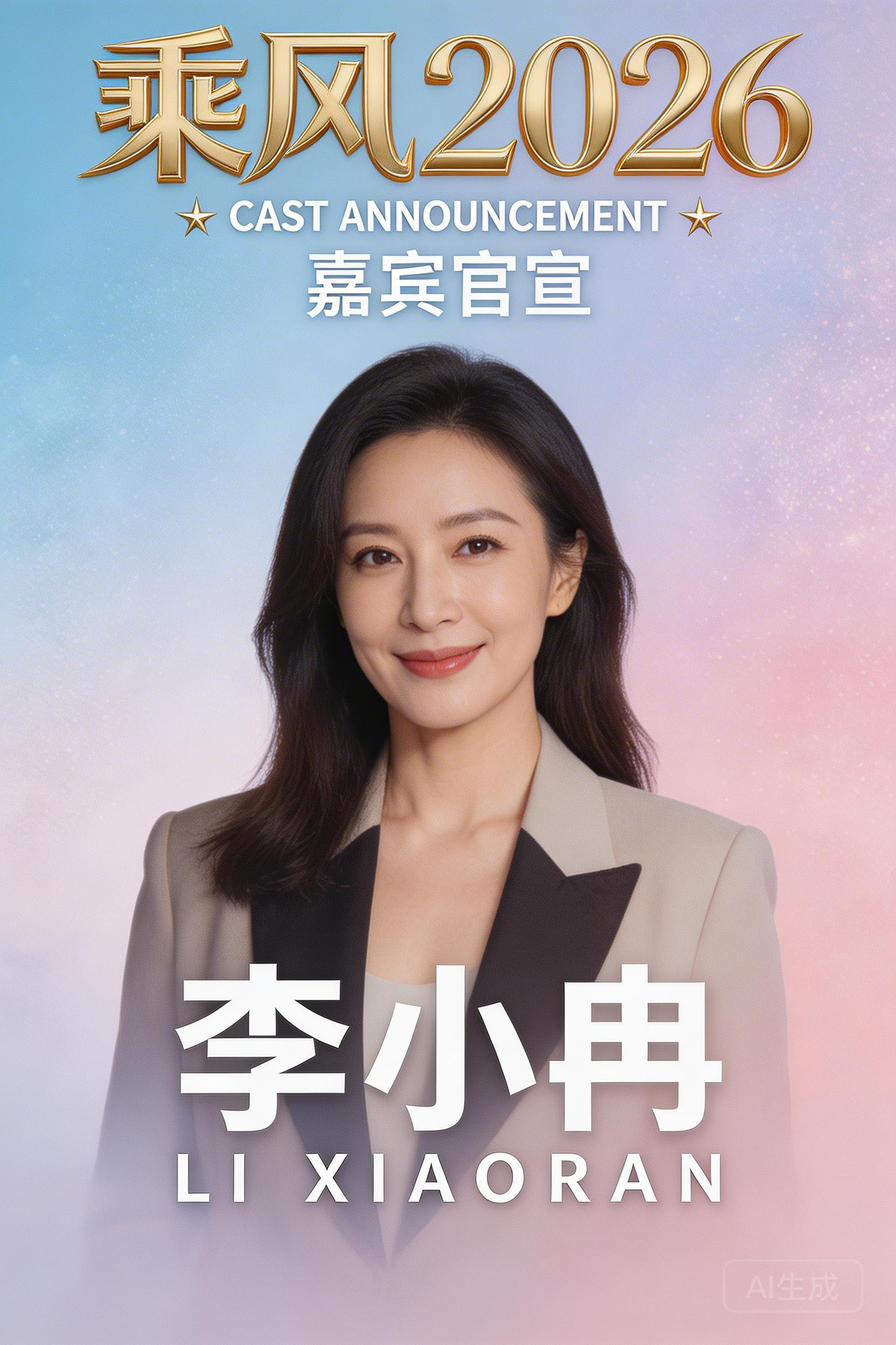 《乘风2026》正式官宣阵容！李小冉萧蔷王濛等32位姐姐惊艳压阵