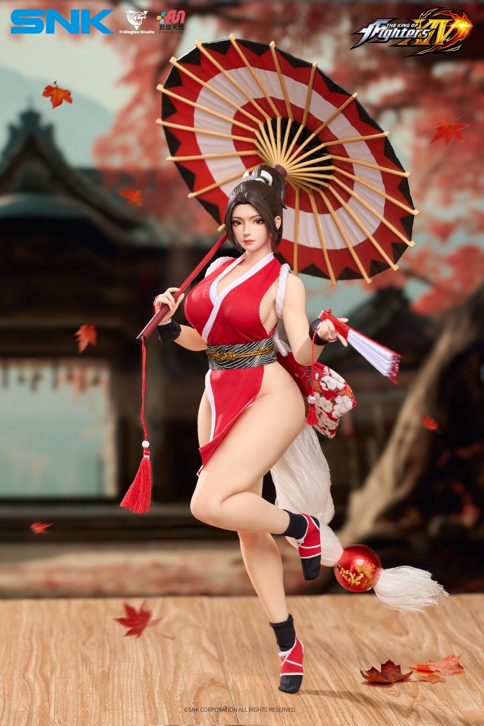 国产厂商TriEagles Studio推出不知火舞1/6精致可动手办 配图2
