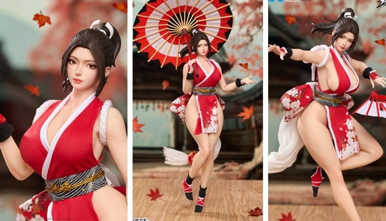 国产厂商TriEagles Studio推出不知火舞1/6精致可动手办 配图1