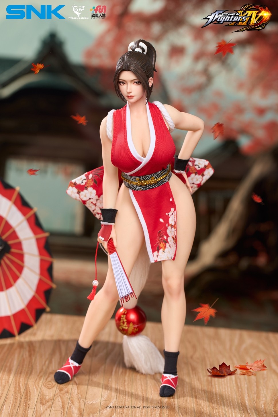 国产厂商TriEagles Studio推出不知火舞1/6精致可动手办 配图8