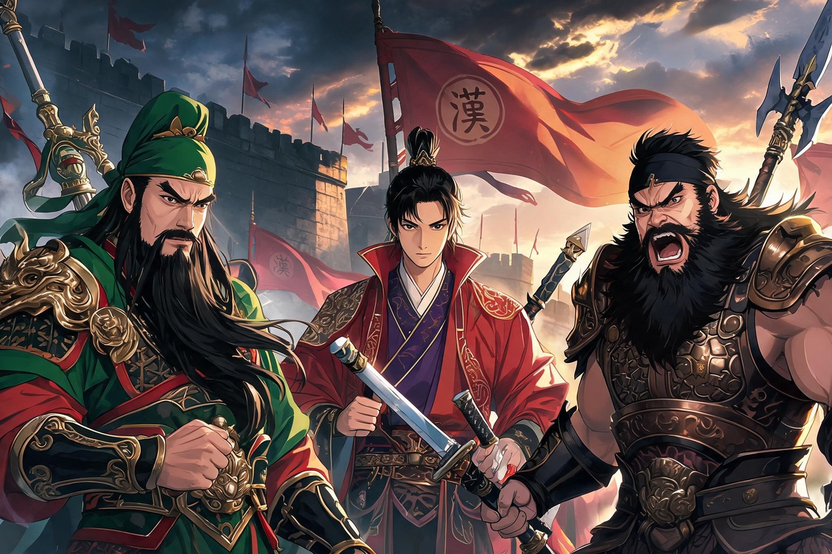 [真·三国无双3]个人物详细介绍-蜀国篇