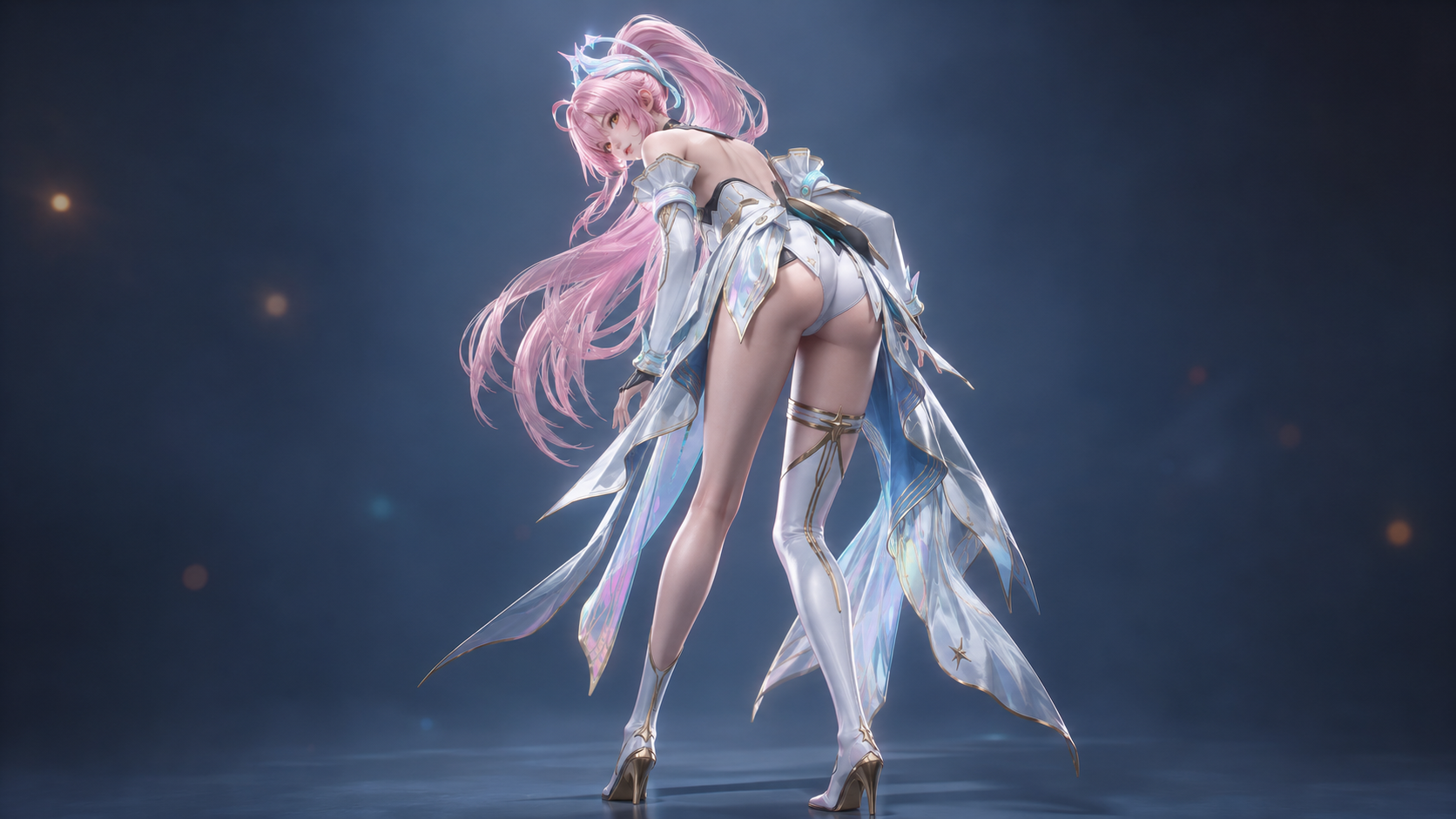 星辉回眸：粉发圣装使者