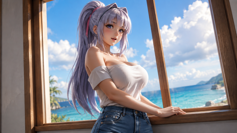 海风晴光中的水野弥生