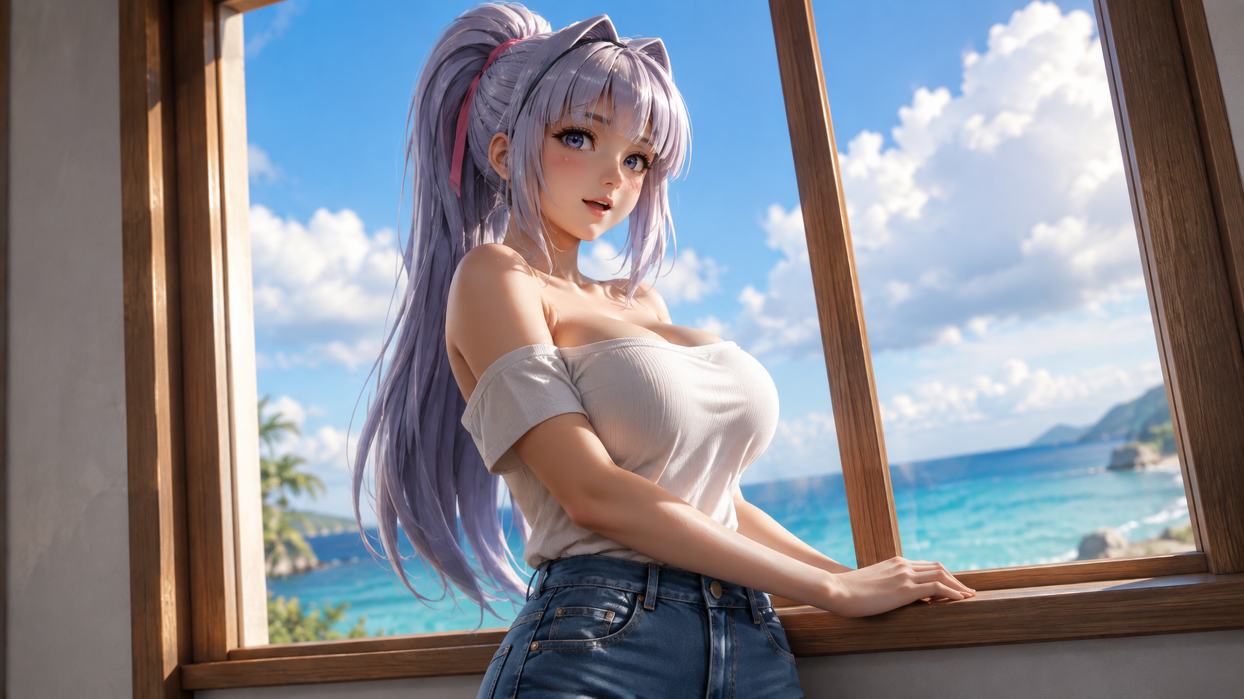 海风晴光中的水野弥生