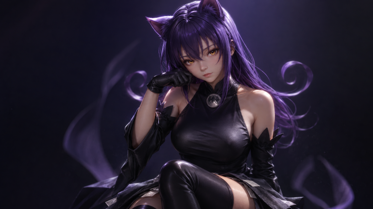 紫夜魅影：金瞳猫女布莱尔