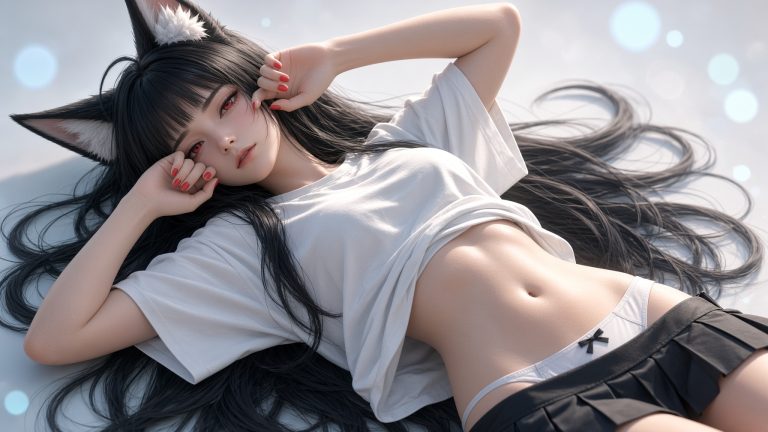 慵懒的赤瞳