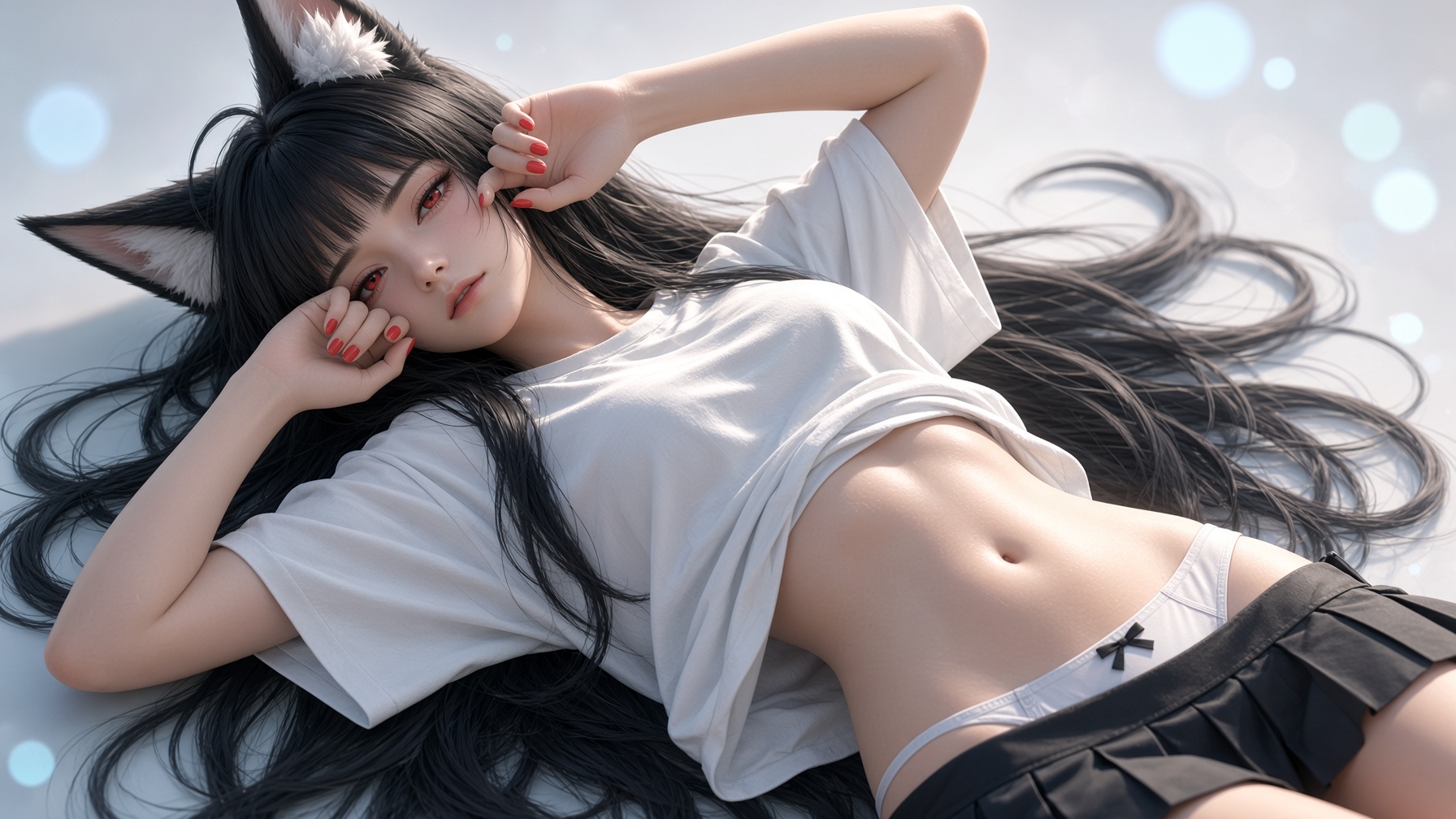 慵懒的赤瞳
