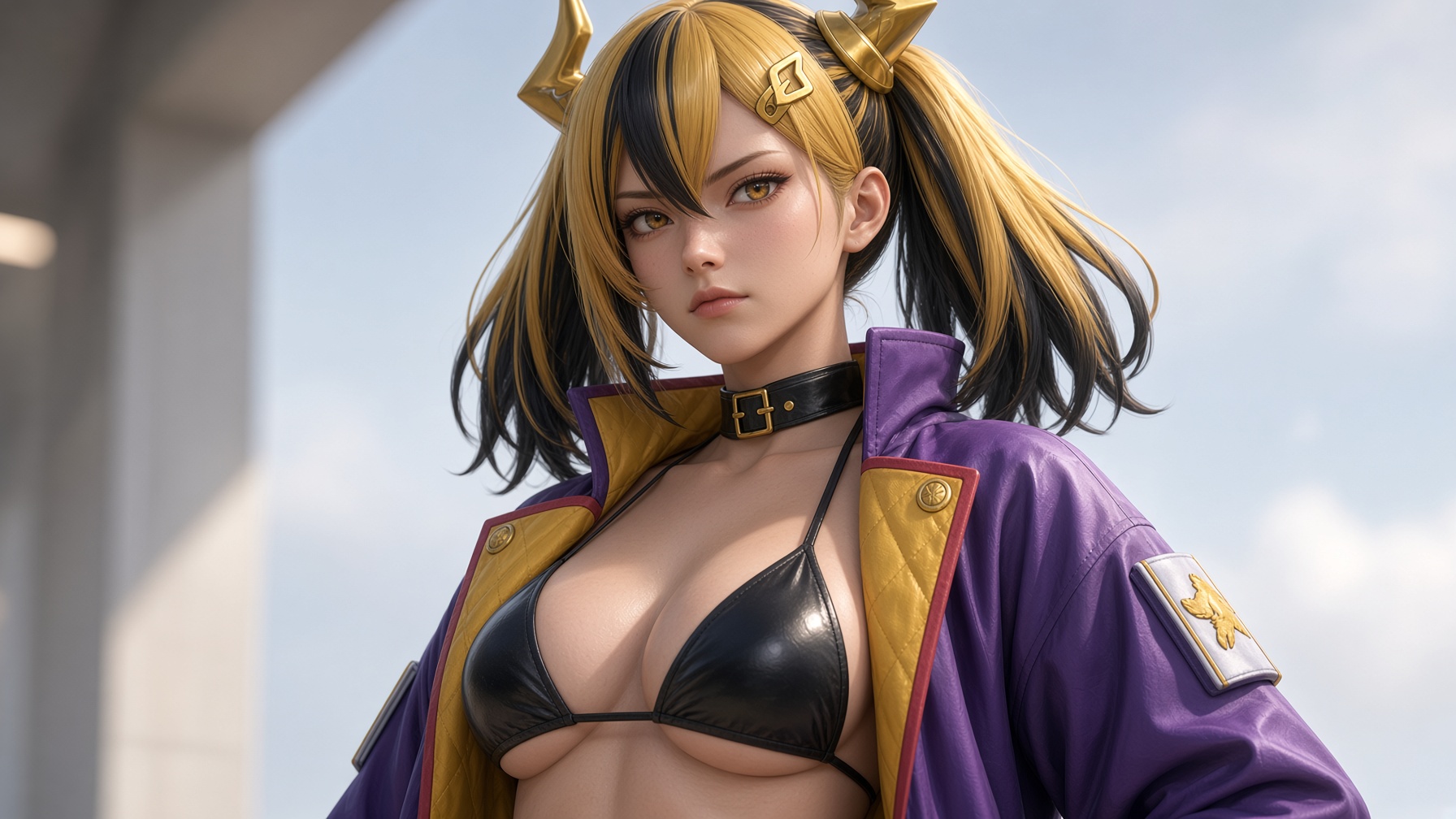 金角紫袍