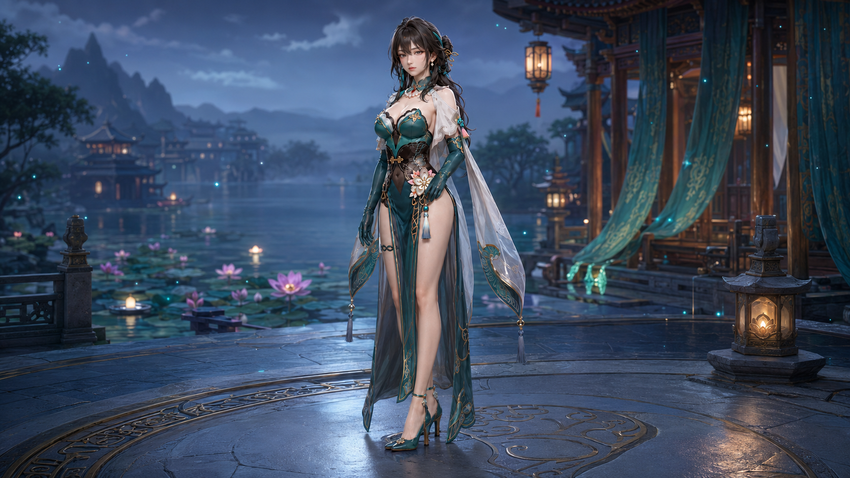 碧莲夜澜·青珑幻境