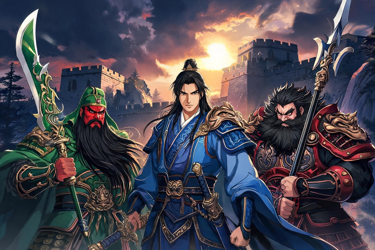 [真·三国无双3]个人物详细介绍-蜀国篇